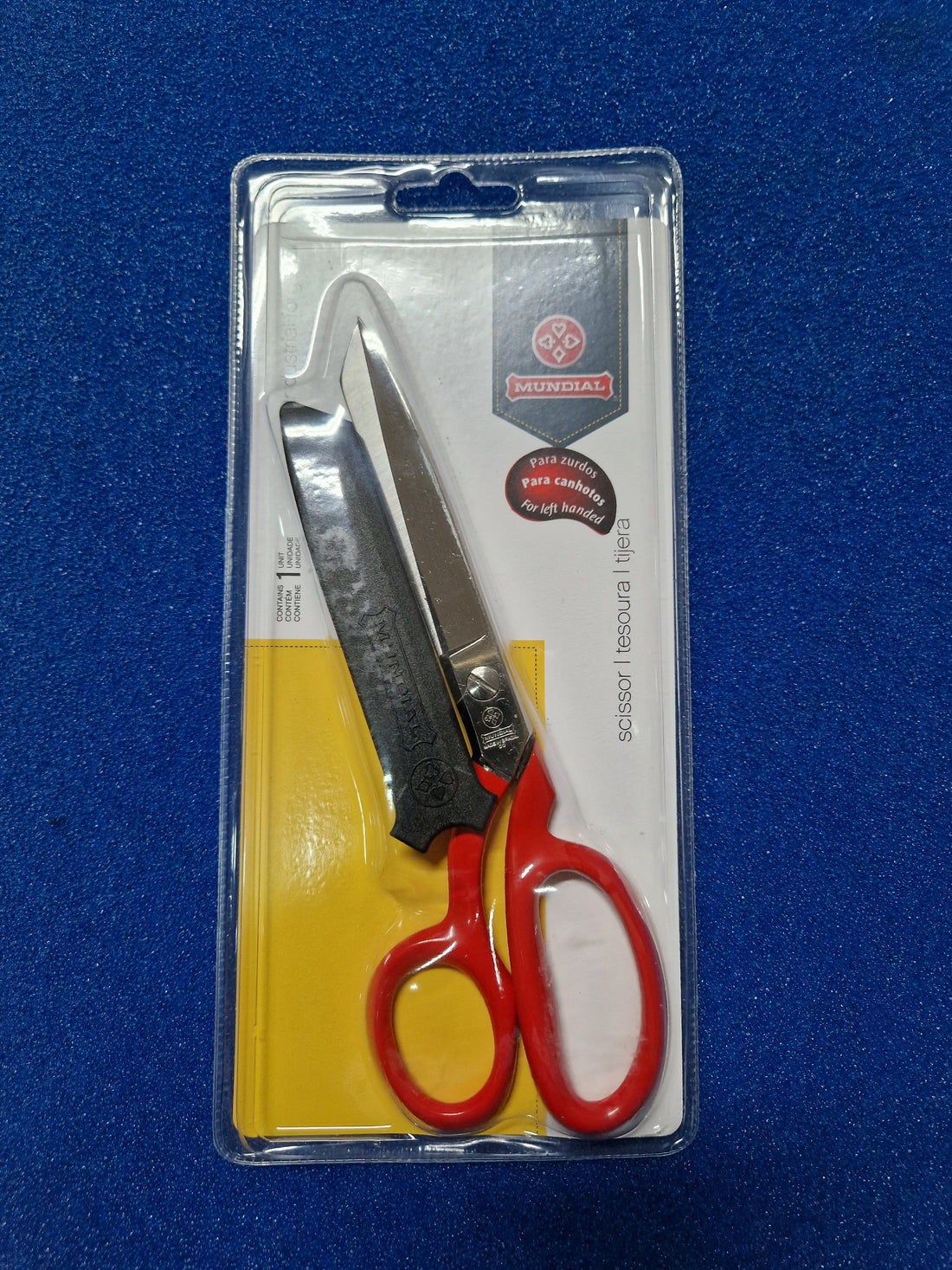 Tesoura Canhoto Mundial 8" C271