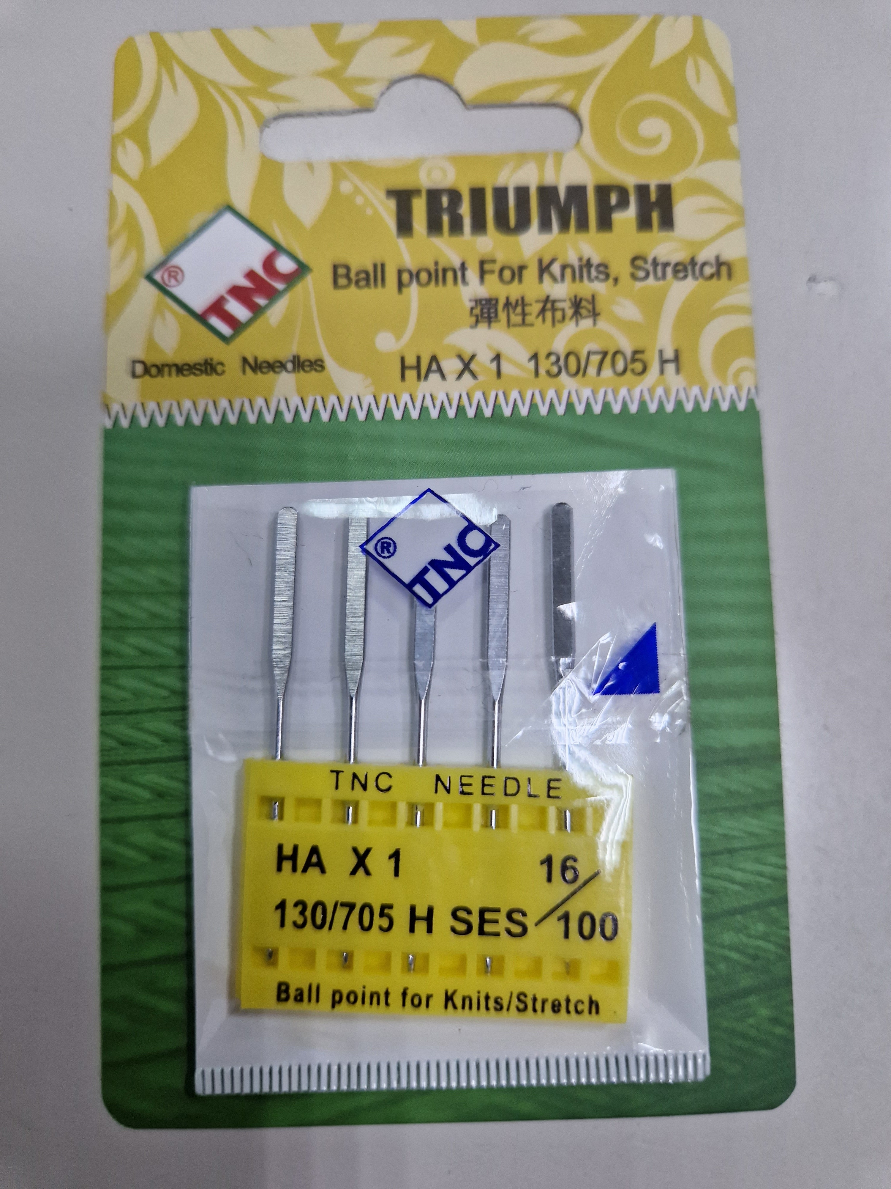 Agulha Triumph 15x1-100(5)FG