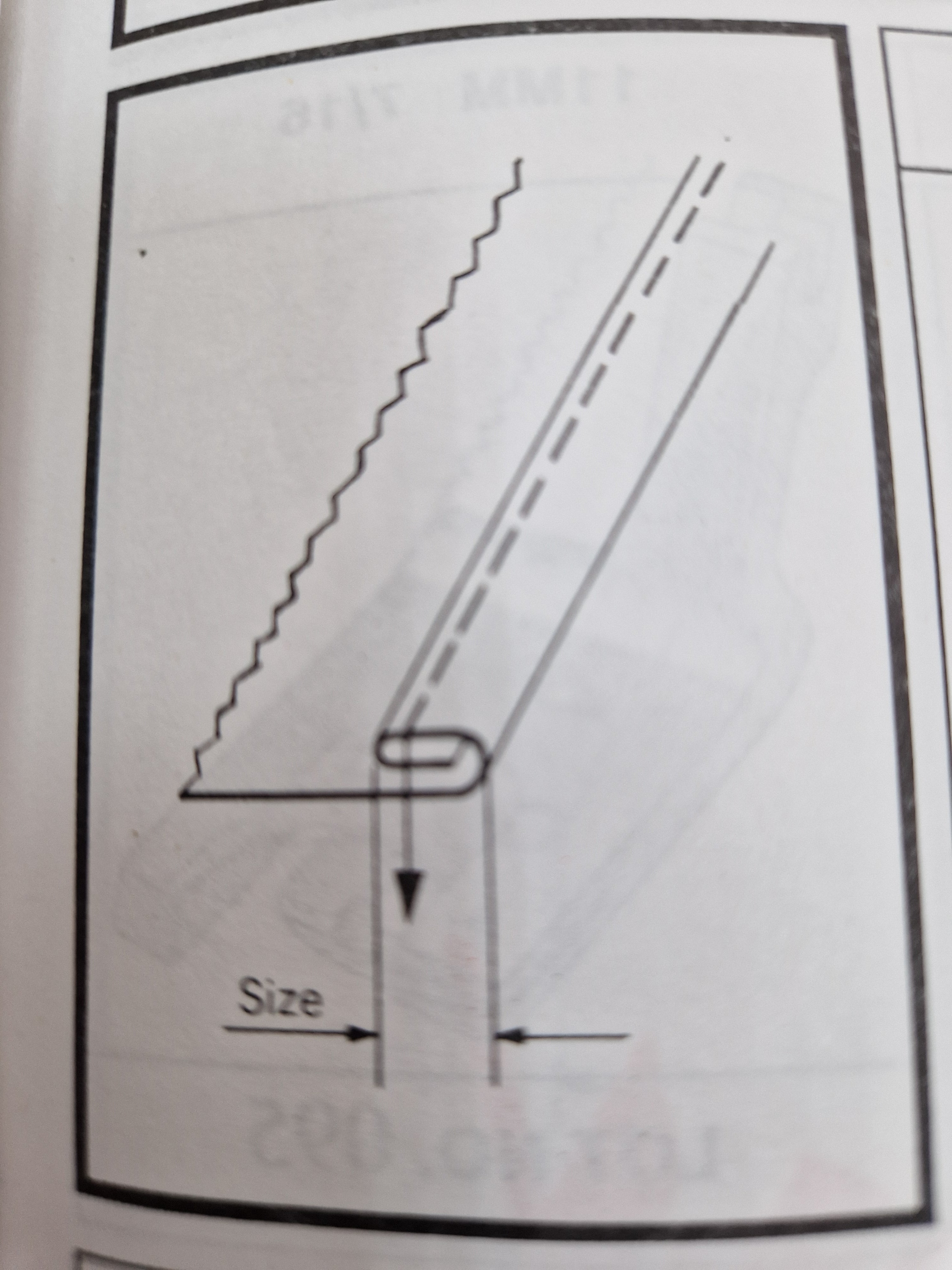 Calcador Embainhador 2,0mm