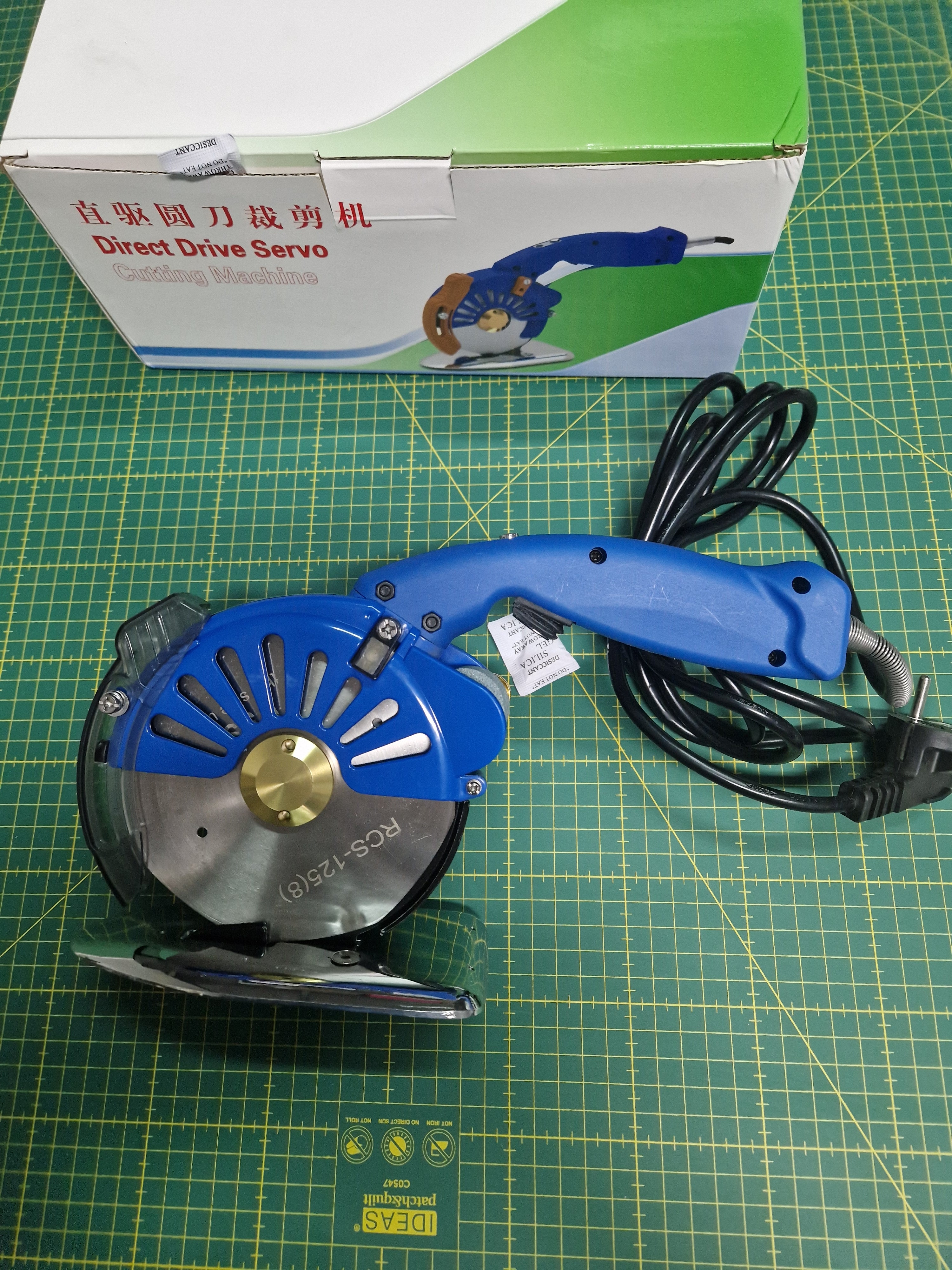Tesoura Corte Circular 125mm Servo