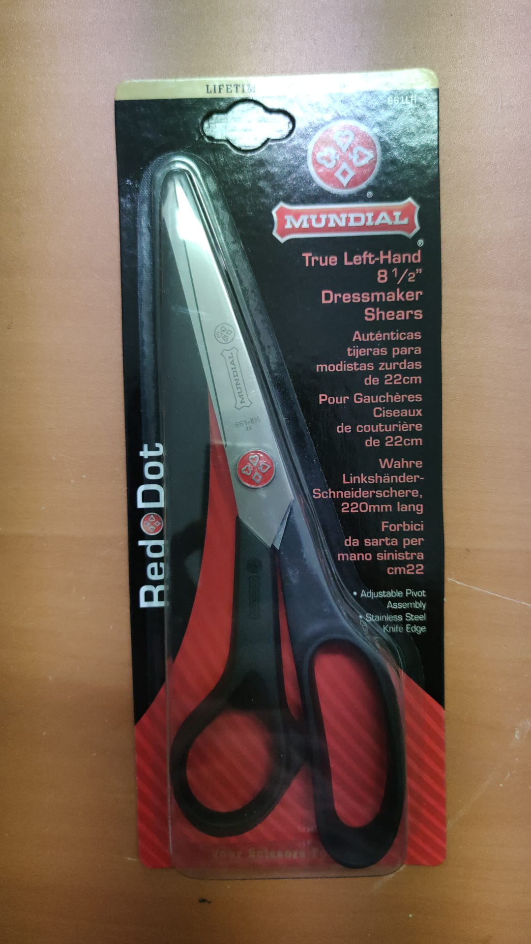 DC661-M Tesoura Mundial Canhoto