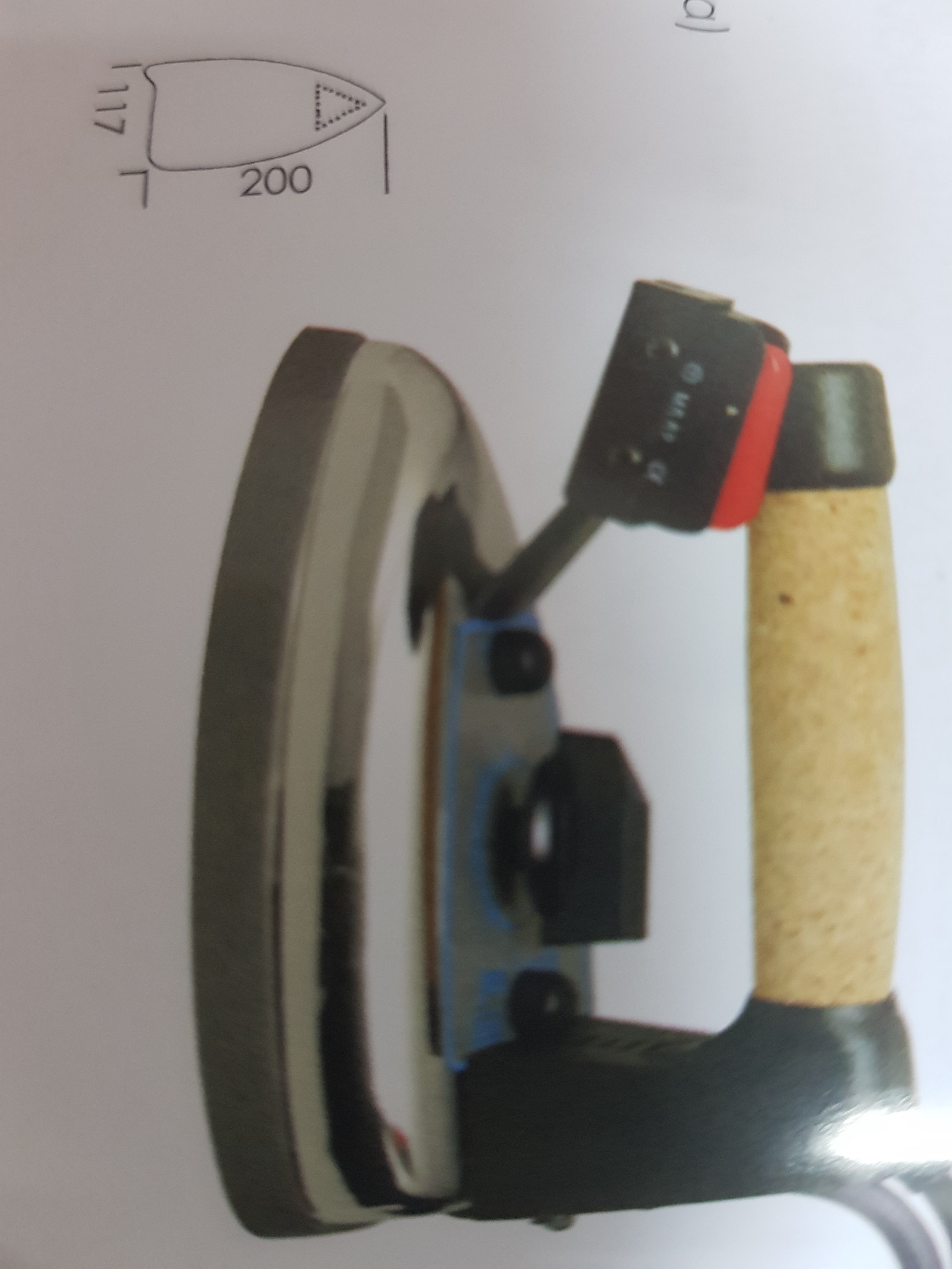 FERRO LEMM BASE ESCURA TEFLON
