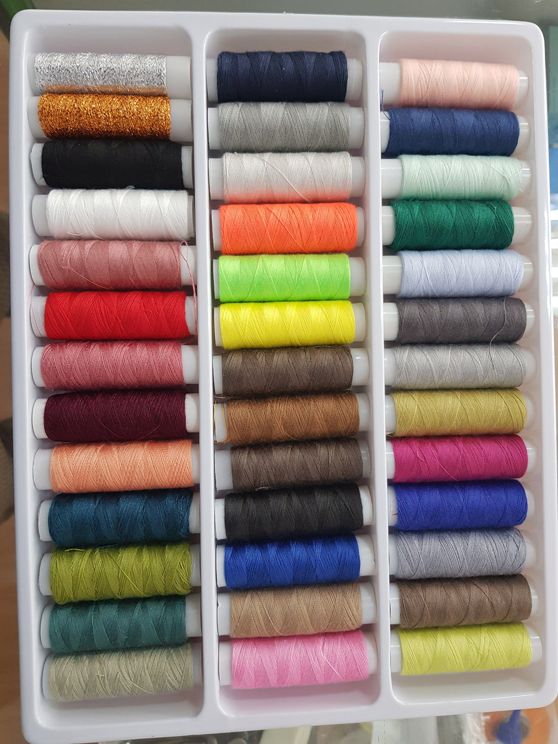 Carrinho Linhas 39 Cores