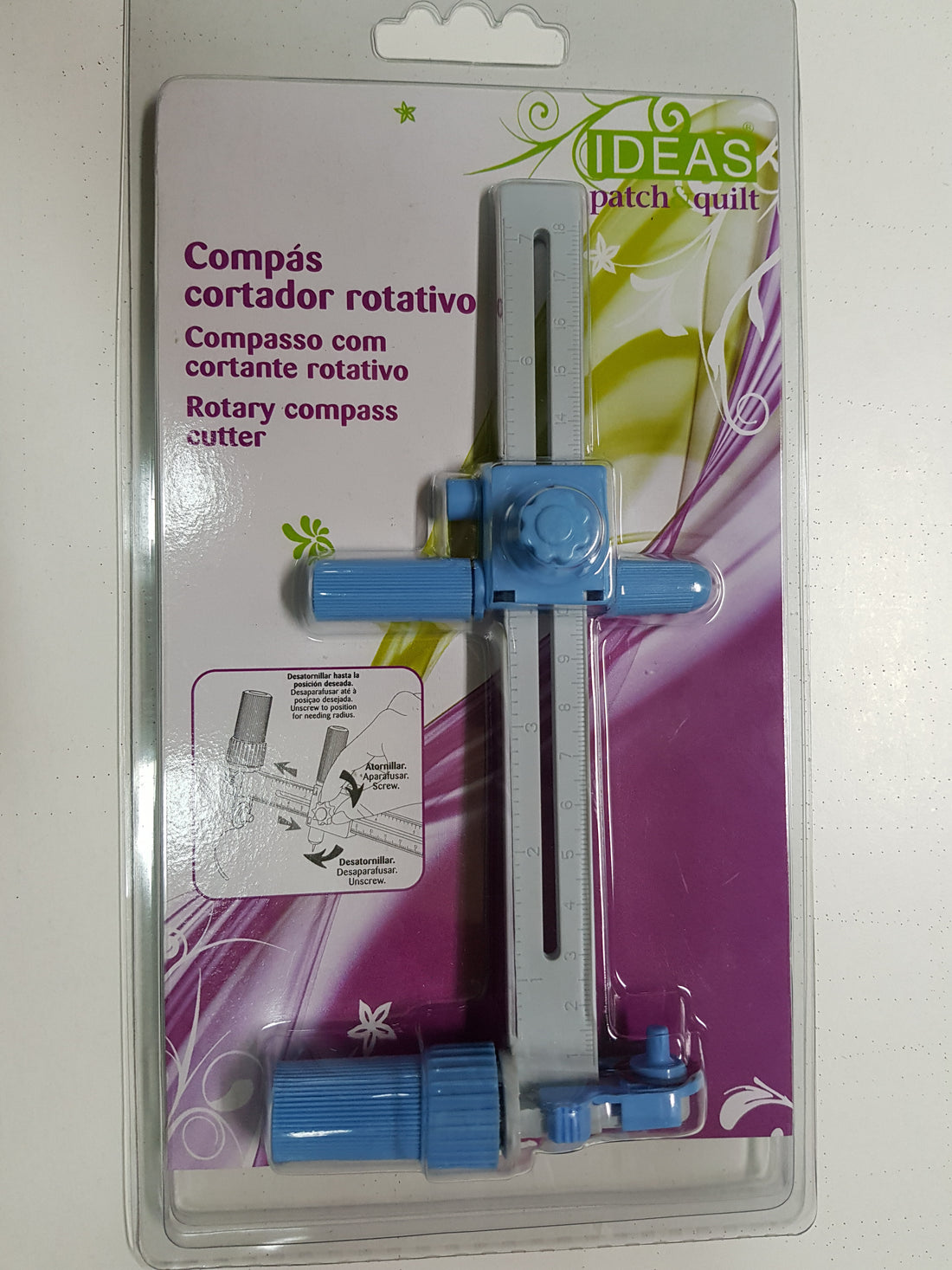 Compasso c/ Cortador Rotativo