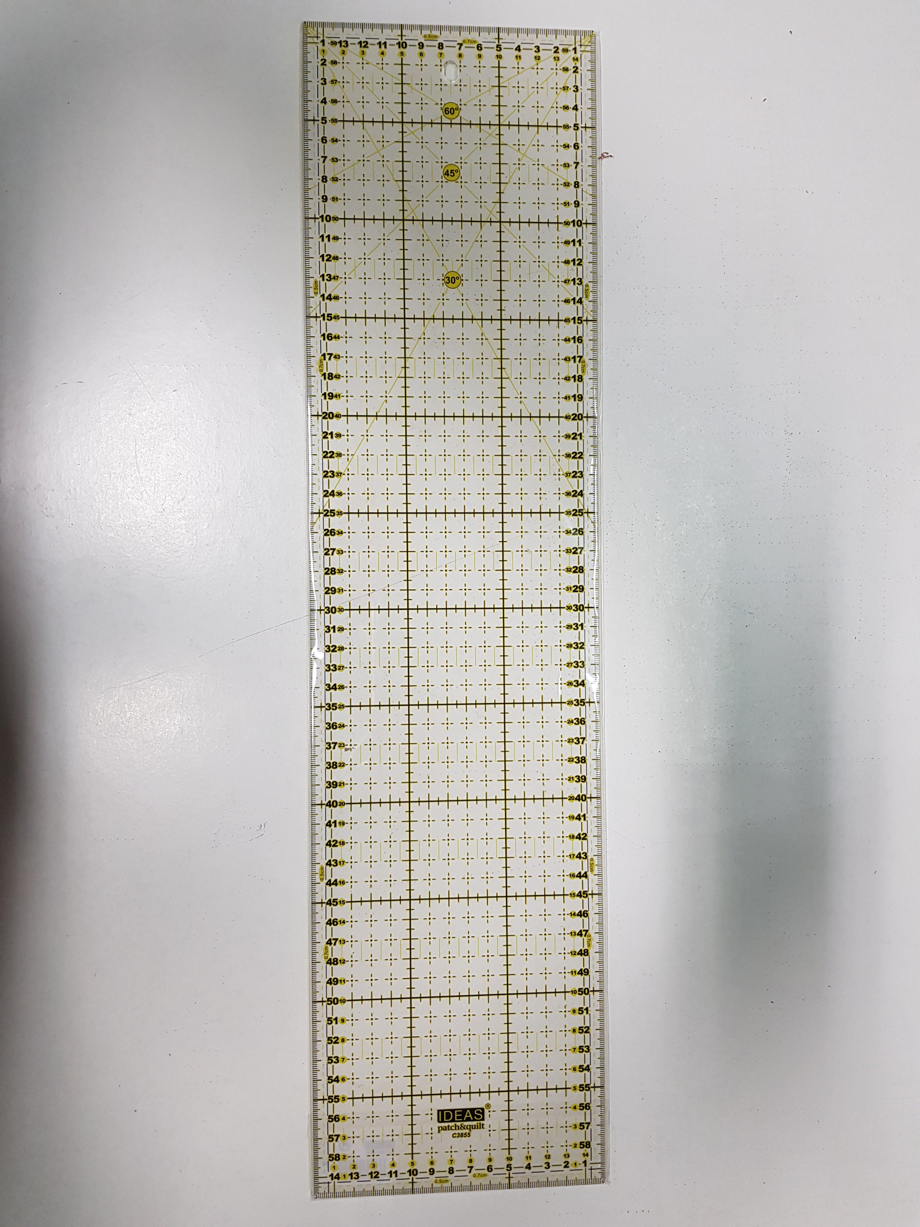 Régua retangular 15x60
