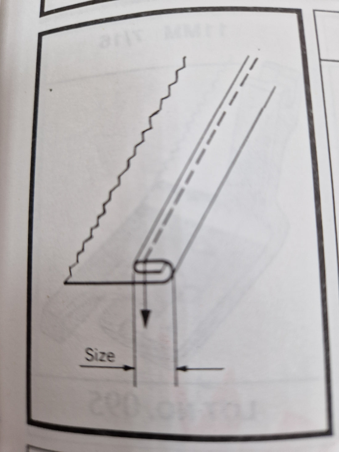 Calcador Embainhador 1,6mm