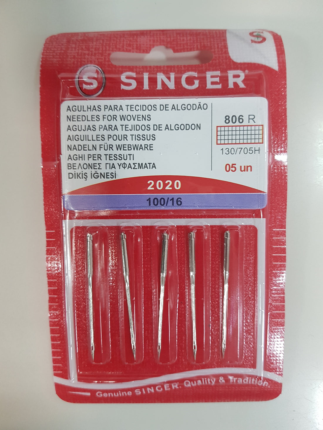 Agulha Singer 2020-100