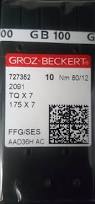 Agulha Groz-Beckert 2091-080