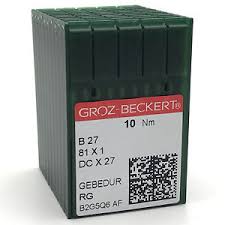 Agulha Groz-Beckert B27-080 FFG-GBD