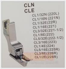Calcador Compensador Esq. CL1/16N
