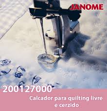 Calcador bordar Janome