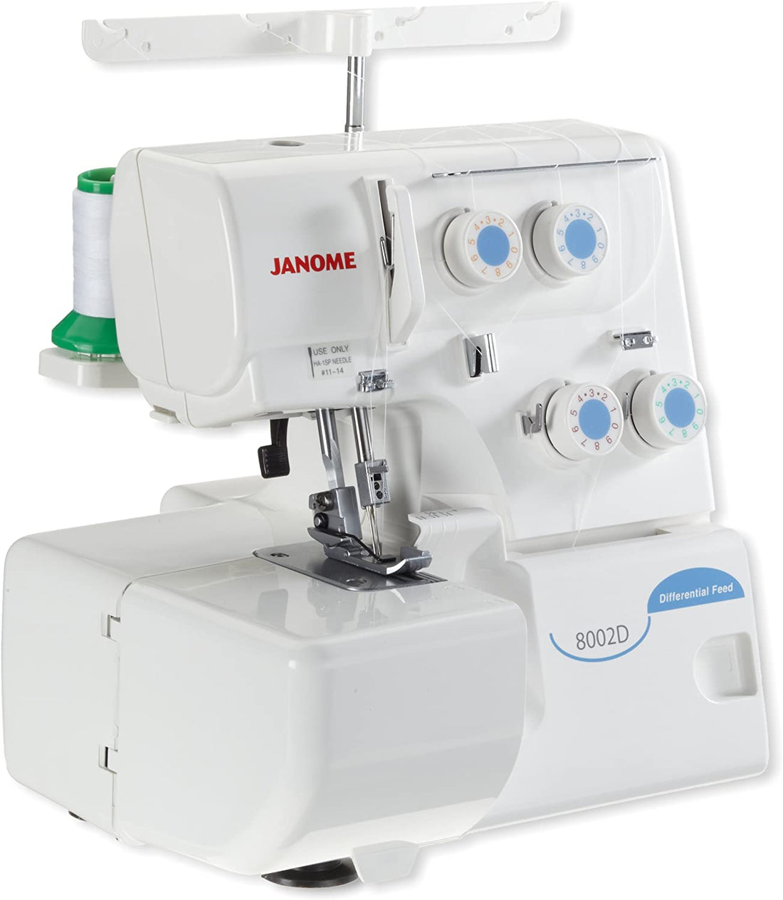 Máquina Corte Cose Janome 8002D
