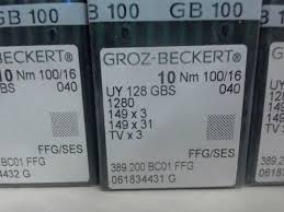 Agulha Groz-Beckert UY128 GBS-100