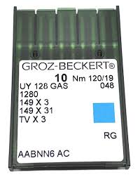 Agulha Groz-Beckert UY128 GAS-120